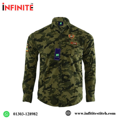 Premium Embotary Long Sleeve Casual Shirt for Men