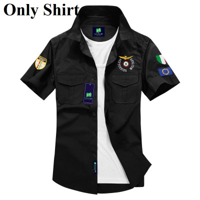 Men's Premium Quality Embotary Short Sleeve Shirt Courtesy by infinitestitch.com